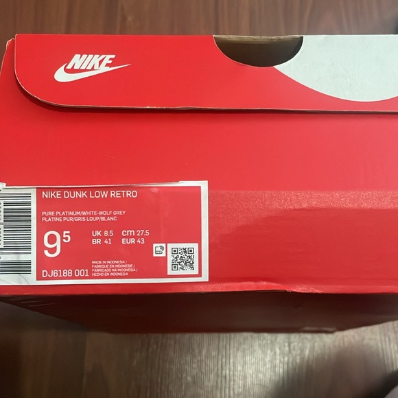 Nike dunk low “wolf grey” - Picture 7 of 9